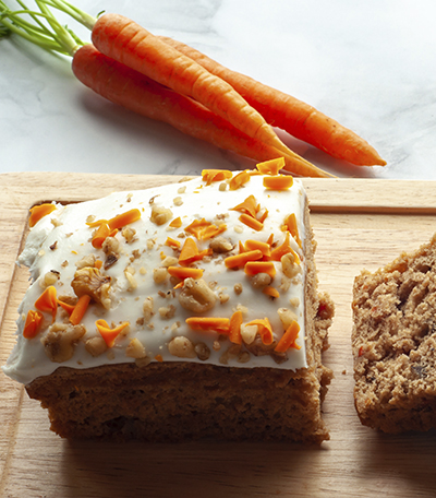 Un rico Carrot Cake para disfrutar durante las tardes de invierno